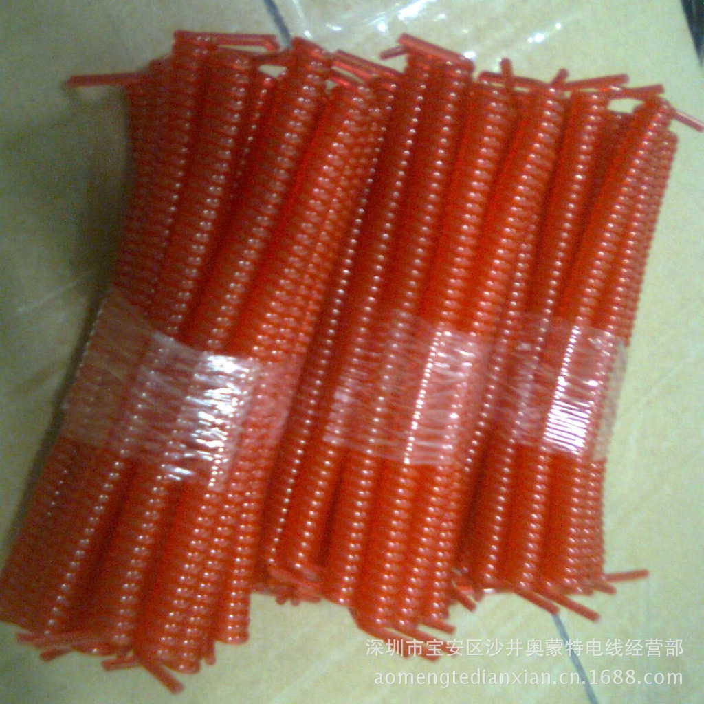 【供应实心体弹簧线 无芯弹簧线多芯弹簧线 江门弹簧线】价格,厂家,图片,其他电线电缆,深圳市宝安区沙井奥蒙特电线经营部-
